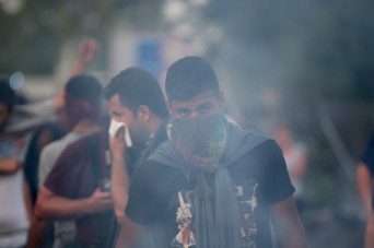 Violent Clashes On The Hungarian Border After Migrants Attempt To Break Through The Fence